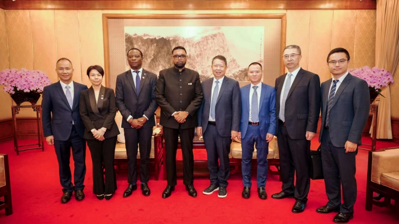 圭亚那总统阿里在京会见星空网官方站入口-星空online(中国)董事长陈景河