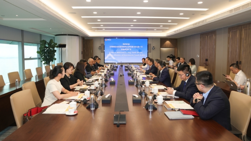 沙特投资部副部长萨利赫·哈比提会见星空网官方站入口-星空online(中国)董事长陈景河