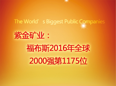 星空网官方站入口-星空online(中国)位列福布斯2016年全球2000强第1175位